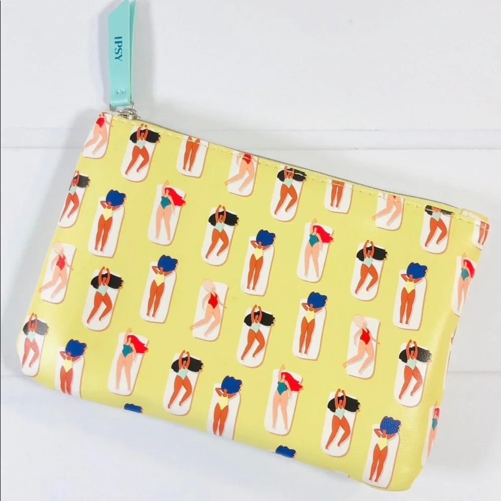 Ipsy Summer Pool Design Glam Cosmetic Bag
